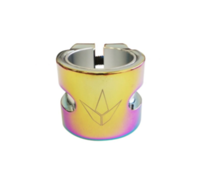 BLUNT scooters klem 2 bolts twin slit - oil slick