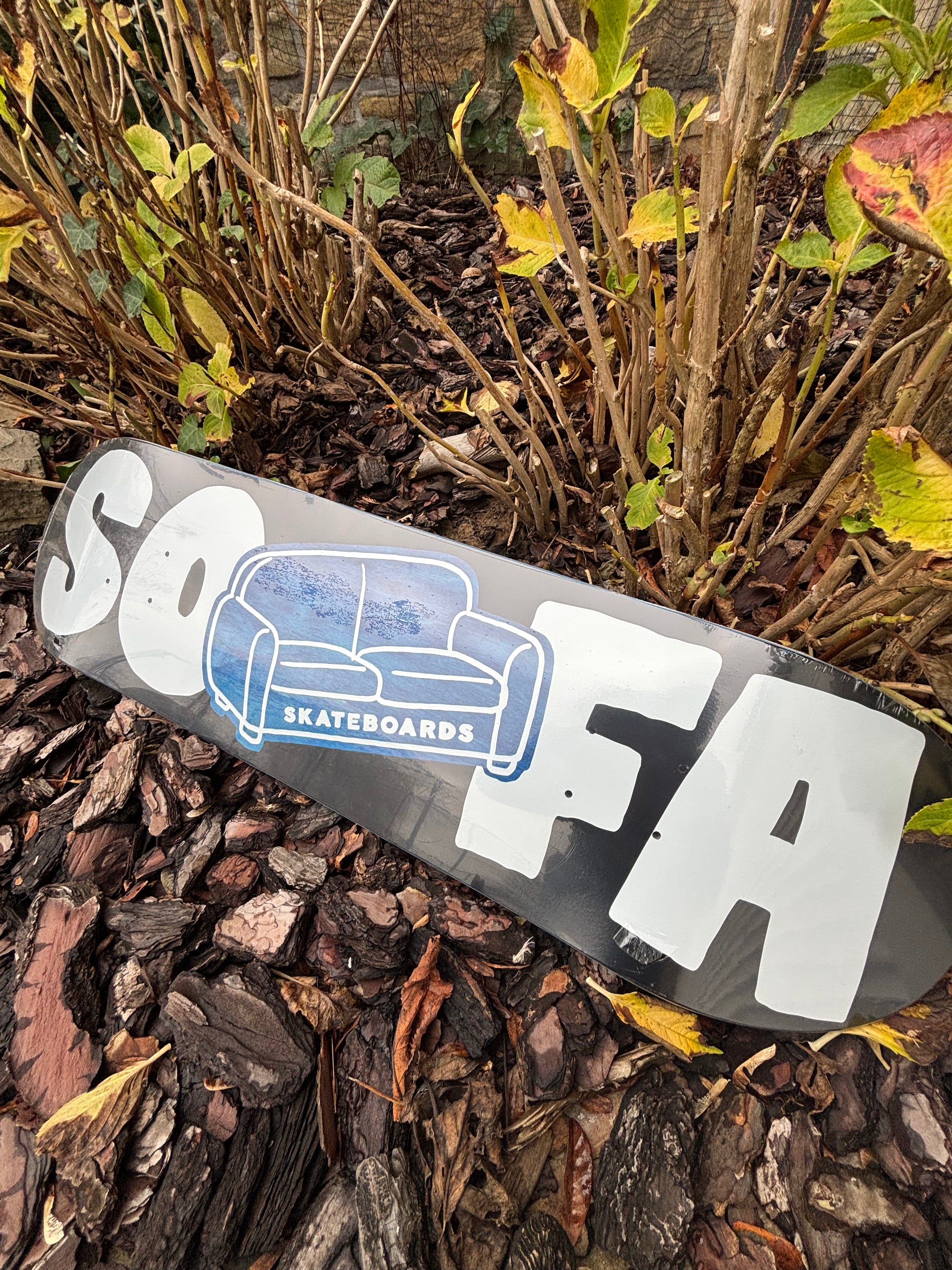 SOFA skateboard deck Logo 8.375 - Blue