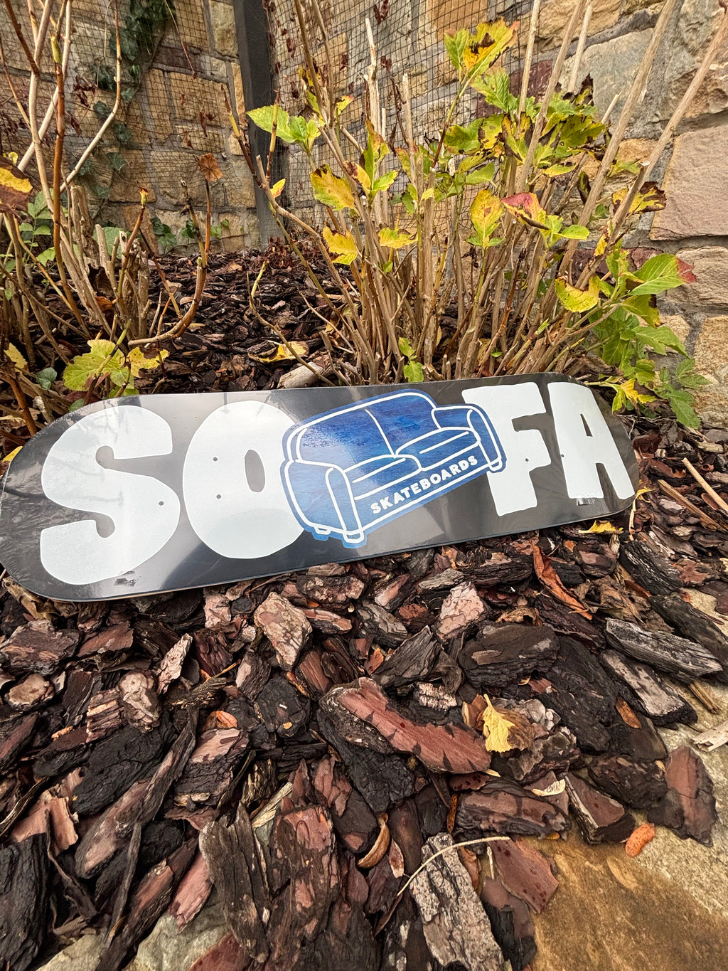 SOFA skateboard deck Logo 8.375 - Blue