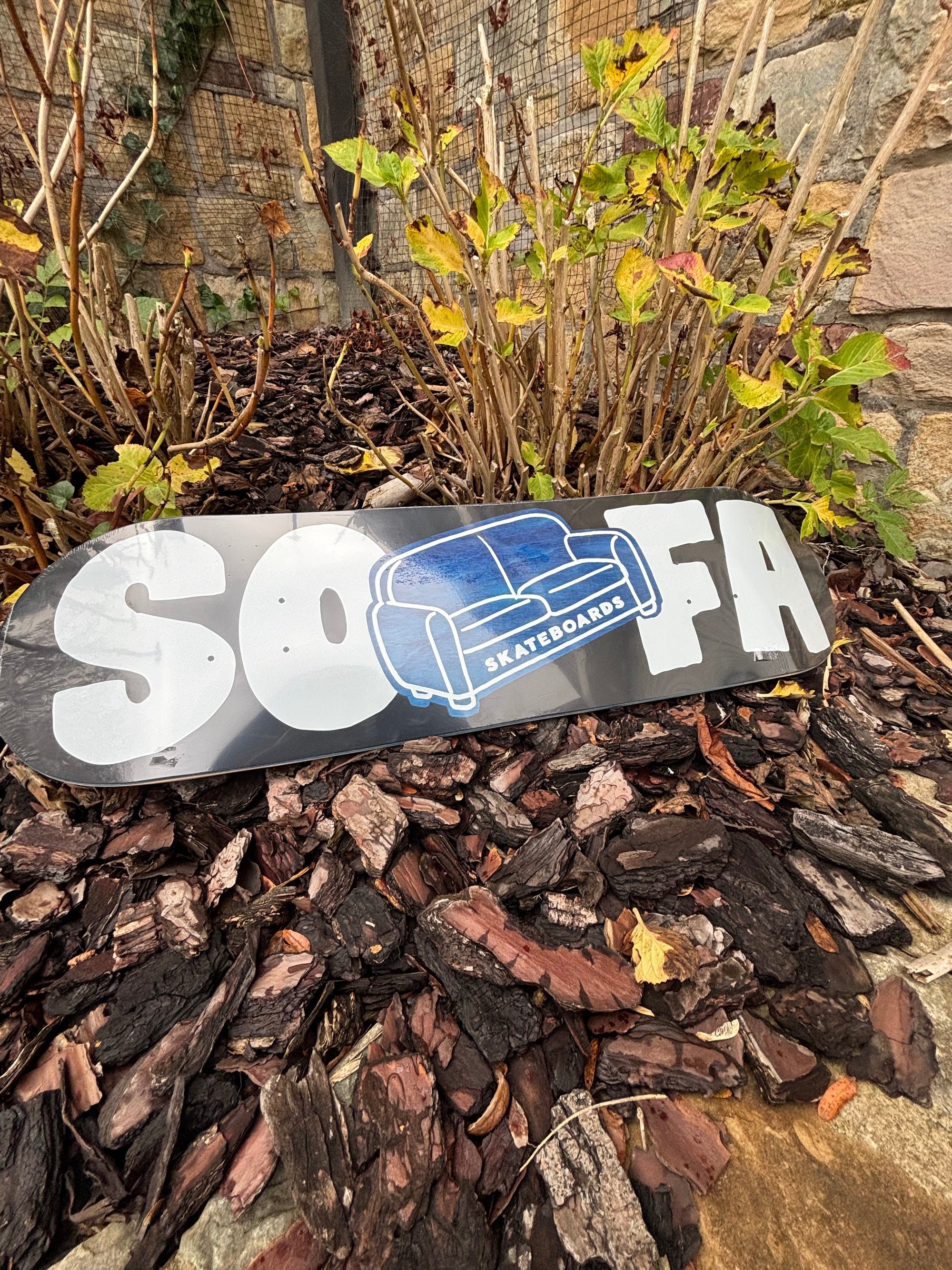SOFA skateboard deck Logo 8.375 - Blue