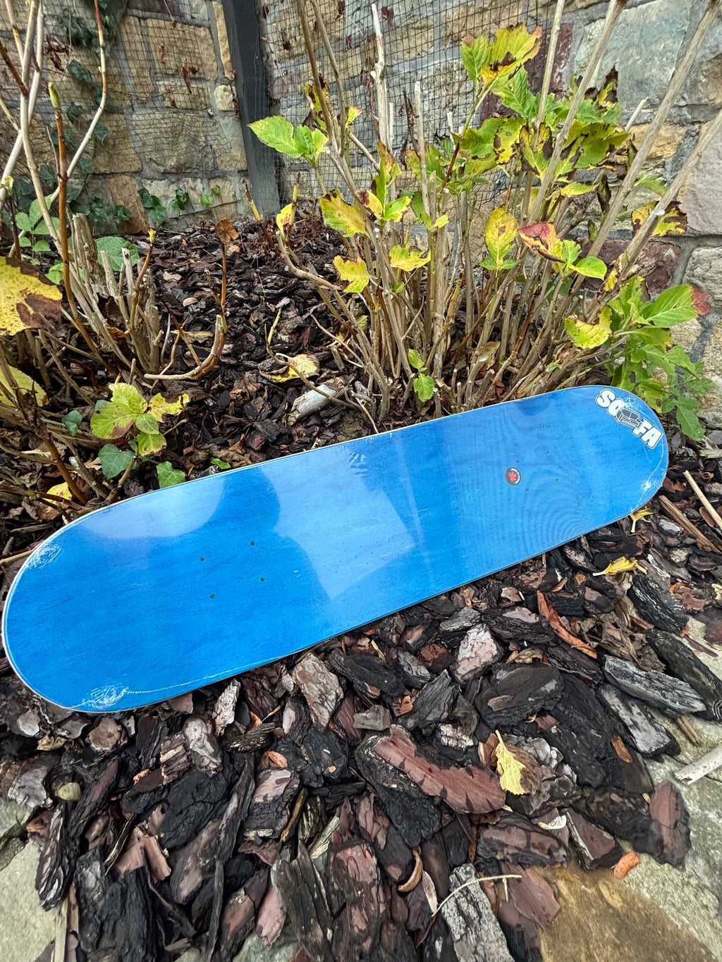 SOFA skateboard deck Logo 8.375 - Blue