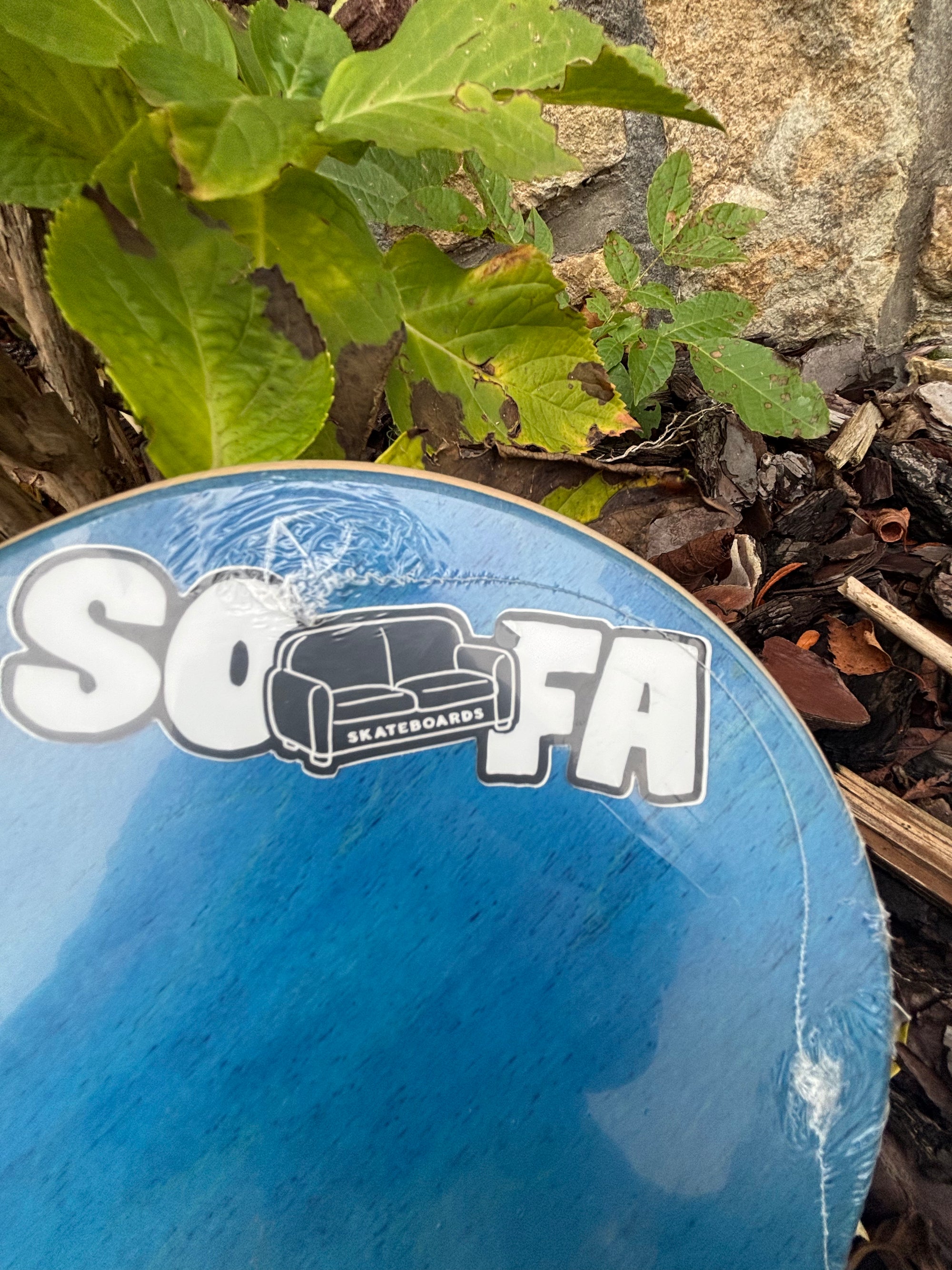 SOFA skateboard deck Logo 8.375 - Blue