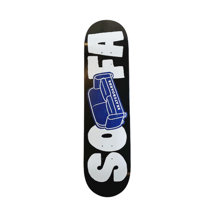 SOFA skateboard deck Logo 8.375 - Blue